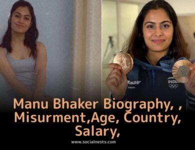 Who Is Manu Bhaker Biography, , Misurment,Age, Country, Salary,