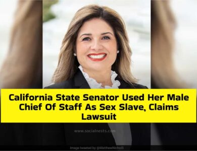 California State Senator Used Her Male Chief Of Staff As Sex Slave, Claims Lawsuit