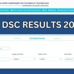 TS DSC Result 2024