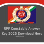 RPF Constable Answer Key 2025 Download Here- SocialNests.com